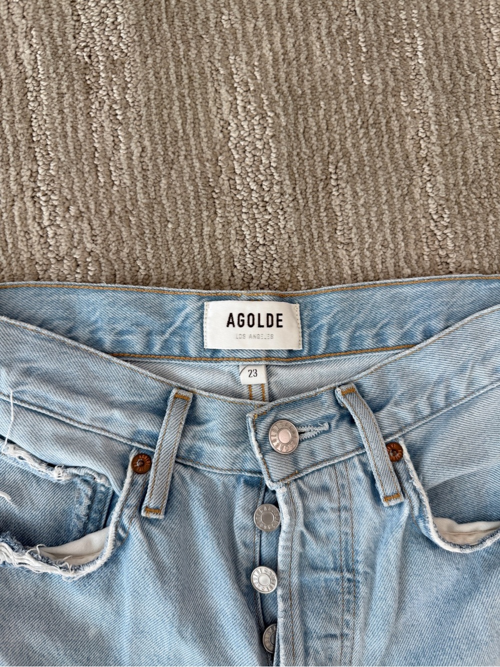 Agolde 90's Mid Rise Loose - Picture 4 of 6